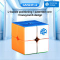 [GAN Official Store] GAN 249 V2, 2x2 Speed Cube Gans Mini Cube Puzzle Toy 2x2x2 Magic Cube 49mm (Stickerless). 