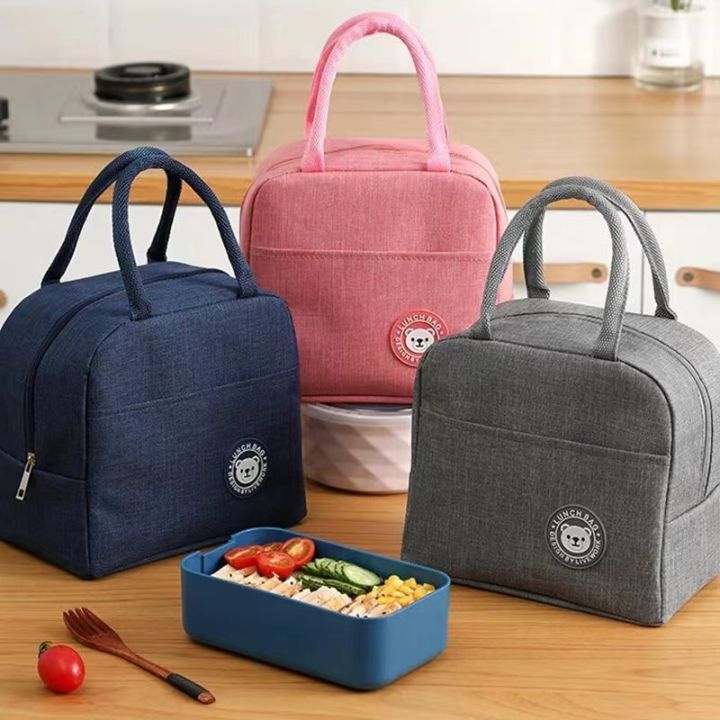 #3 Portable Large Waterproof Thermal Insulation Food Lunch Box Bag ...