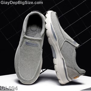 Giày mọi xỏ big size giày lười big size cỡ lớn 44 45 46 47 48 cho nam chân to