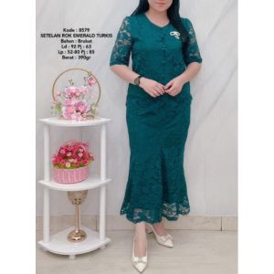 Stelan  Rok sity brukat premium terbaru New