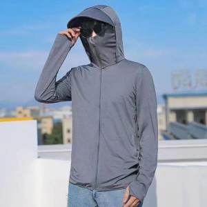 Summer Ice Silk Sun Protection Clothing for Men 2023 New UV Protection Breathable Sun Protection Clothing Outdoor Fishing Coat