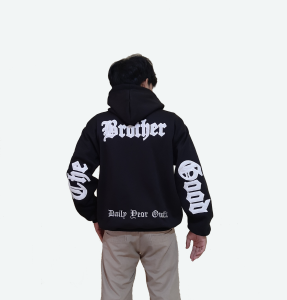 SWEATER HOODIE JUMPER PRIA MODEL BORDIR SHERPA LOGO S&B HITAM HODIE PRIA HOODIE DISTRO PRIA M L XLXXL TERBARU