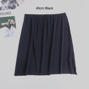 ESTE GARBO Hanfu Lining Summer Plus Size Solid Color Inside Take Skirt Inside Petticoat Dress Cotton For Women For Girl Women Long Petticoat Safety Underskirt Slips Underskirt Half Slips Ice Silk Underskirt