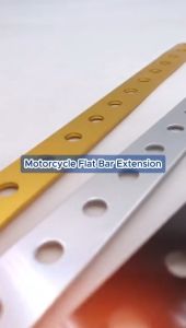 Motorcycle Flat Bar Extension Extra Thick Design Anti-Slip Universal Fit Comfortable Riding
