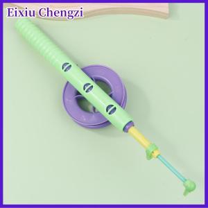 Eixiu Cần Câu cá chống mài mòn Cần câu cầm tay cần câu cá trên băng trẻ em cần câu cá mini trẻ em Đồ chơi cho bãi biển Bắt Ngoài Trời