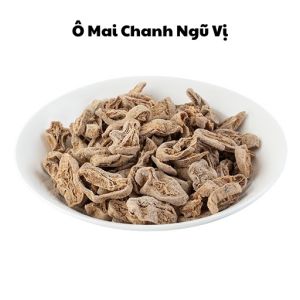 Ô mai chanh ngũ vị ngậm ho hiệu quả (Đồ ăn vặt đặc sản Hà Nội xí muội) - Thảo Dược Hạnh Nguyên