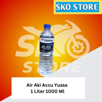 Air Aki Accu Yuasa 1 Liter 1000 Ml