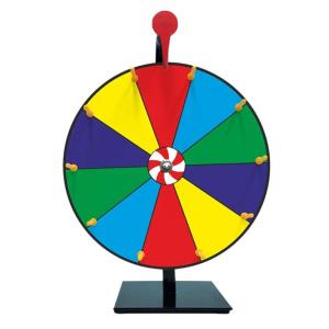 Turntable Roulette Wheel of Fortune Erasable Board Spin Wheel Spin the Wheels Prize Wheels Spin the Wheels with Stand