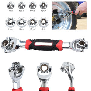 360° Degree Rotation 48 IN 1 Universal Wrench Bolt Socket Repair Spanner Tool / Multipurpose Socket Wrench Bolts