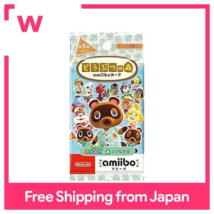 Animal Crossing amiibo Card 5th (1BOX 25 packs included) | Lazada PH