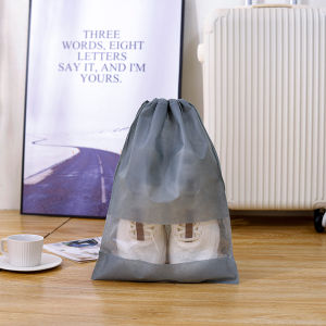 H34 ถุงเก็บรองเท้า ถุงร้องเท้า ป้องกันฝุ่น พกพาง่าย ราคาถูก พร้อมส่ง