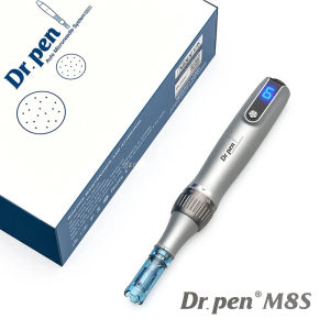 Dr. pen Ultima M8S Wireless Professional Derma Pen for Hair Growth Microneedling Therapy Anti Backflow Micro Pen