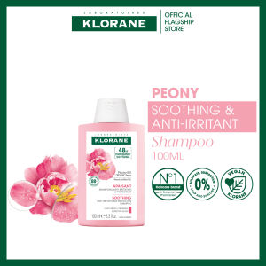 Klorane Peony Soothing and Anti-Irritant Shampoo 100ml | For sensitive / irritated scalp