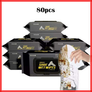 [80pcs] shoe wipes Shoe Cleaning Wet Tissue Quick Wipes Sneakers Care Shoes cleaning Solution 一次性擦鞋湿巾
