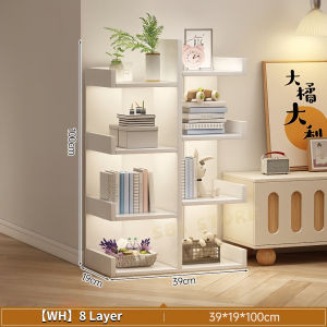 🌟SG STOCK🌟Floor-standing Storage Rack Wooden Shelves Simple Display Rack Multipurpose Book Shelf