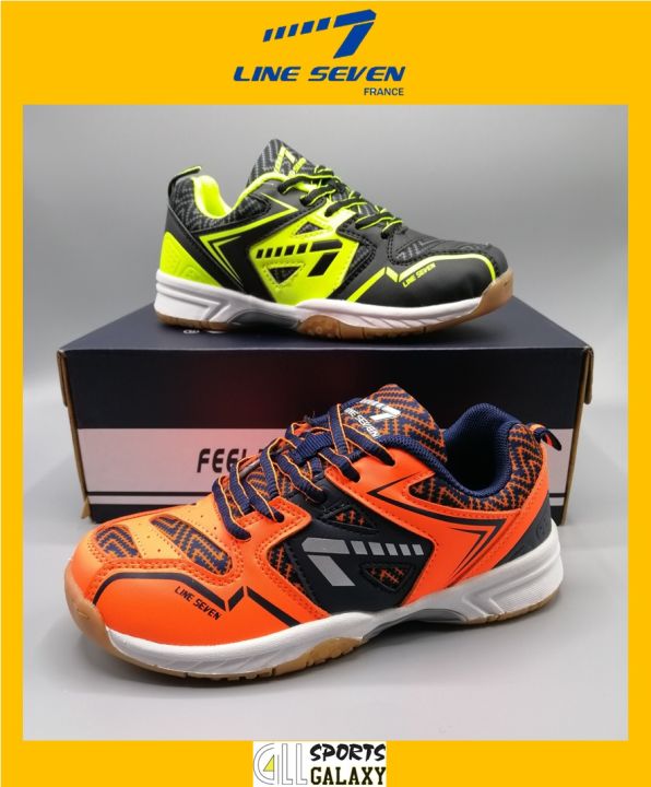LINE SEVEN] LINE7 CS-2127 JUNIOR/KIDS COURT SHOES/BADMINTON SHOES - Main Image