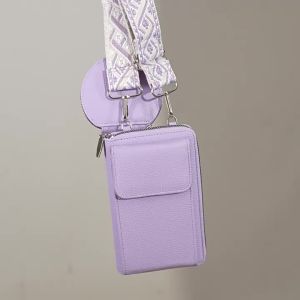 GStar Ins Style Ladies Crossbody Bag Mobile Phone Bag Simple Mother-Child Bag Japanese Korean Fashion PU Leather Sling Bag Ready Stock