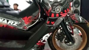 Kode Decal 01 & Desain Samurai Nmax: Aksesoris Motor Nmax Terbaru