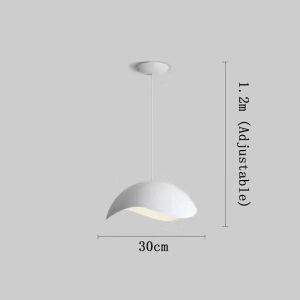 Modern Minimalist Pendant Light Ceiling Drop Light Egg Shell Dome Unique Design Hanging Light Fixtures For Dining / Kitchen / Cafe / Bar