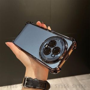 Case Honor Magic 6 5 Pro 5G Magic6Pro Magic6 Pro Case with Carema Protector Clear Luxury Aesthetic Shockproof Thickened Air Cushion Anti-Fall