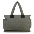 CiPU กระเป๋าผ้าอ้อม รุ่น สะพายข้าง AIRY Tote L สี England Grey. 