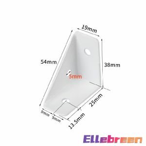 Triangle Furniture Corner Connector Thick Brace Support Bracket Fastener