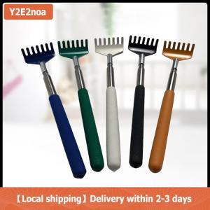【Local shipping】 Steel Retractable Itching Rake Scratcher Telescopic Massage Tool Back Scratcher