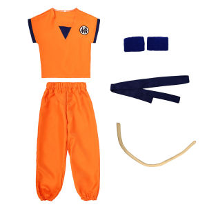 Halloween Produk Baru  cosplay Pakaian Persembahan Pentas Tarian Kanak-Kanak Super Saiyan  Monkey King