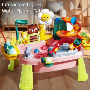 YUDESHUI Water Wash Basin Childrens Kitchen Toys Electric Fun Dishwashing Set Early Education Toy Interactive Toy Fruits Vegetables Food Role-Playing Toy Home Role-Playing