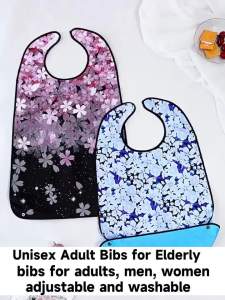 ผ้ากันเปื้อน VOPHIA สำหรับผู้หญิง ผ้ากันเปื้อนที่ล้างทำความสะอาดได้ ใช้ซ้ำได้ กันน้ำ พร้อมตัวจับเศษขนมที่เป็นทางเลือก