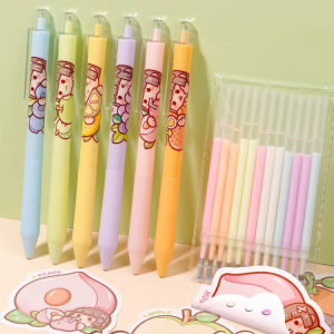 Lem bentuk pulpen pulpen lem cair Small Mochi pulpen lem kertas colour glue pen lem titik dot cepat kering Set
