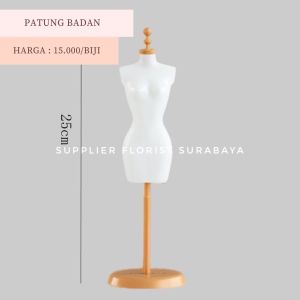 SFS - MANEKIN PATUNG BADAN PEREMPUAN CEWEK WANITA MODEL DISPLAY BAJU BONEKA DEKORASI KUE TART BIRTHDAY CAKE PEMBENTUK GAUN UNTUK KUE TART BRIDAL BRIDE WEDDING CAKE WEDDING GOWN GAUN PERNIKAHAN NIKAH KAWIN BRIDAL SHOWER