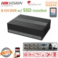 HIKVISION AcuSense with SSD eDVR 8CH 1080p Lite H.265 eSSD DVR with 512GB/1024GB SSD Turbo HD DVR | DS-E08HGHI-B, DS-E08HGHI-D. 