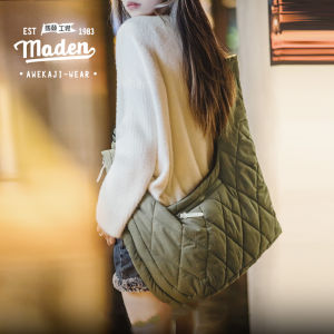 MADEN brand workwear style 2023 autumn new women youth outdoor mountain outdoor vest with large capacity crossbody bag and cotton camisole vest