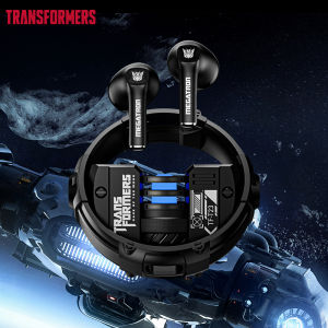 Transformers TF-T23 X Monster XKT10 Wireless Bluetooth Headset Bluetooth5.4 Ultra Low Latency Rotary Warehouse Opening Cyberpunk Lighting Effects Games Entertainment Running Sports Noise Reduction