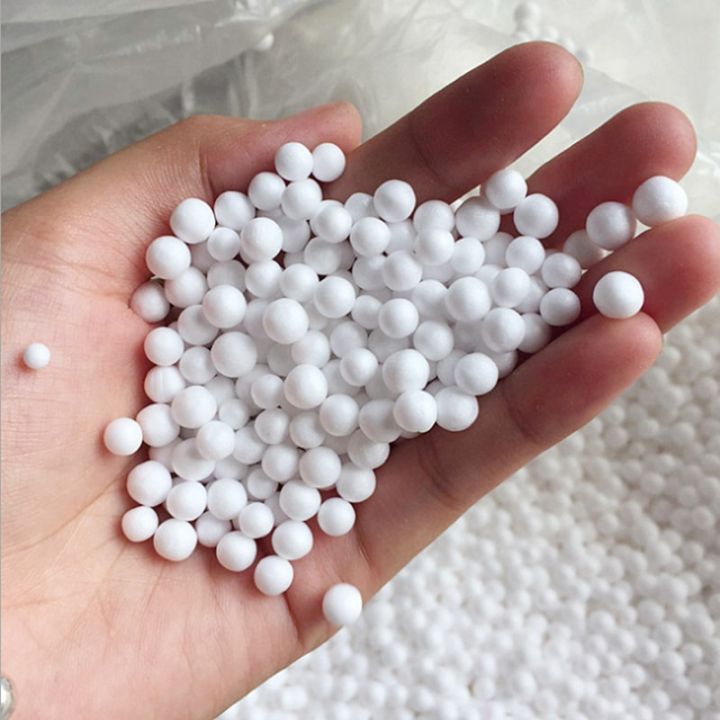Filling Material 4-6mm 250g/500g White Foam Balls Bag DIY Baby Bed