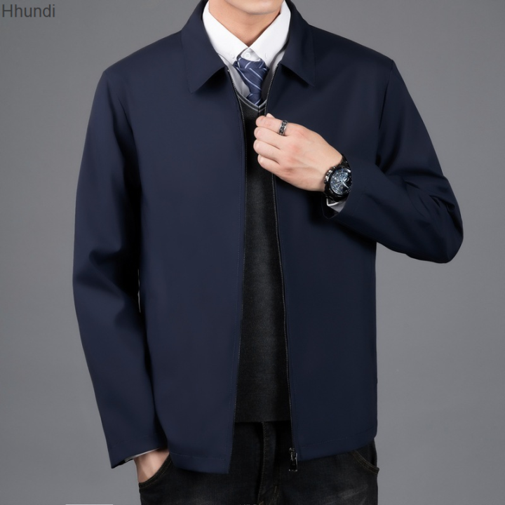 Middle Aged And Elderly Coat Men's Autumn Coat Dad's Men's Jacket 