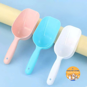 Muỗng xúc hạt cho Chó Mèo bằng nhựa (mẫu mới) - Hara Pet Store