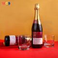 Star Village Sparkling Red Grape Drink Non Alcohol 750ml - Halal. 
