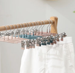 Gantungan Baju Celana Dengan Penjepit Besi Hanger Clip Stainless //Gantungan Hanger Jepit 1pcs