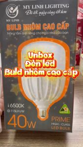 Bóng LED Bulb Trụ Nhôm Đúc Cao Cấp Mỹ Linh 30W 40W – Ánh SánG 6500K Đui E27 Siêu Sáng Tiết Kiệm Điện