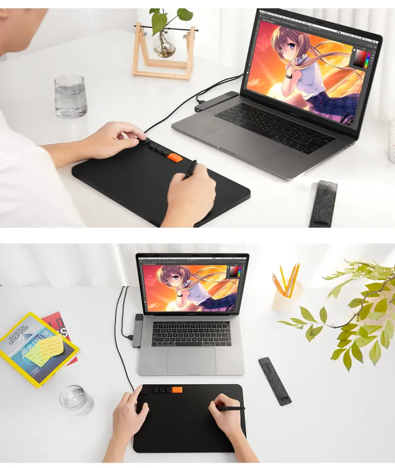 Wacom Pen Best Writing Pad For Online Teaching New!! VEIKK Voila L