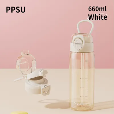 (Fish Exclusive) Diller PPSU Water Bottle - D2614 (660ml)