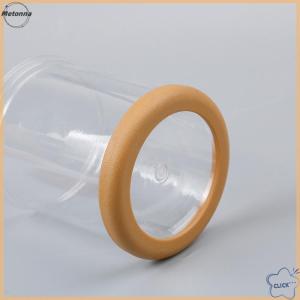 Follow Get More【Metonna】 Transparent Flower Pot Hydroponic Automatic Water Absorption Plastic Flower Pot