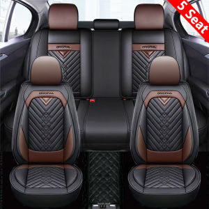 Isuzu Full Set Car Seat Covers Leather Front and Rear Seat Covers 5 Pieces For MU-X D-MAX sportivo Trooper Hi Lander and Other Models