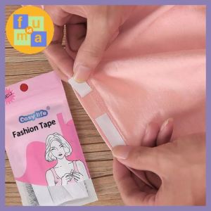 36pcs Perekat Pakaian Transparan Fashion Tape Safety Lem Serbaguna / Perekat serbaguna