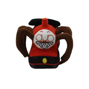 1pcs 17cm Choo-Choo Charles Plush Toy Horror Figure Stuffed Doll Soft Spider Stuffed Animal Charles Train Plushie Choo-Choo Charles Plush Gift for Kids