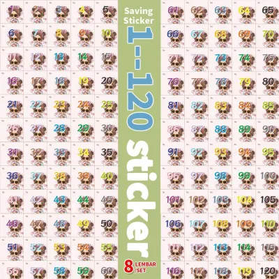 PAKET ALBUM MENABUNG METODE ANGKA 1-240 // SAVING CHALLENGE 240 HARI // SAVING ALBUM TARGET