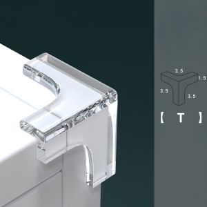 YYDS Baby Safety Silicone Protector Table Window Corner Edge anti-collision Protection Transparent Cover