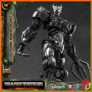 (Ready Stock) Yolopark AMK Series Transformers Rise Of The Beasts Scourge Model Kit 22CM